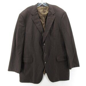 Brooks Brothers Sport Coat 52 Blazer Wool Jacket Herringbone USA *
